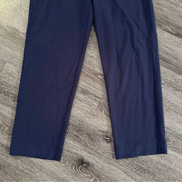 J. Crew Essential Pant Navy Blue Tall Inseam - Picture 2 of 6
